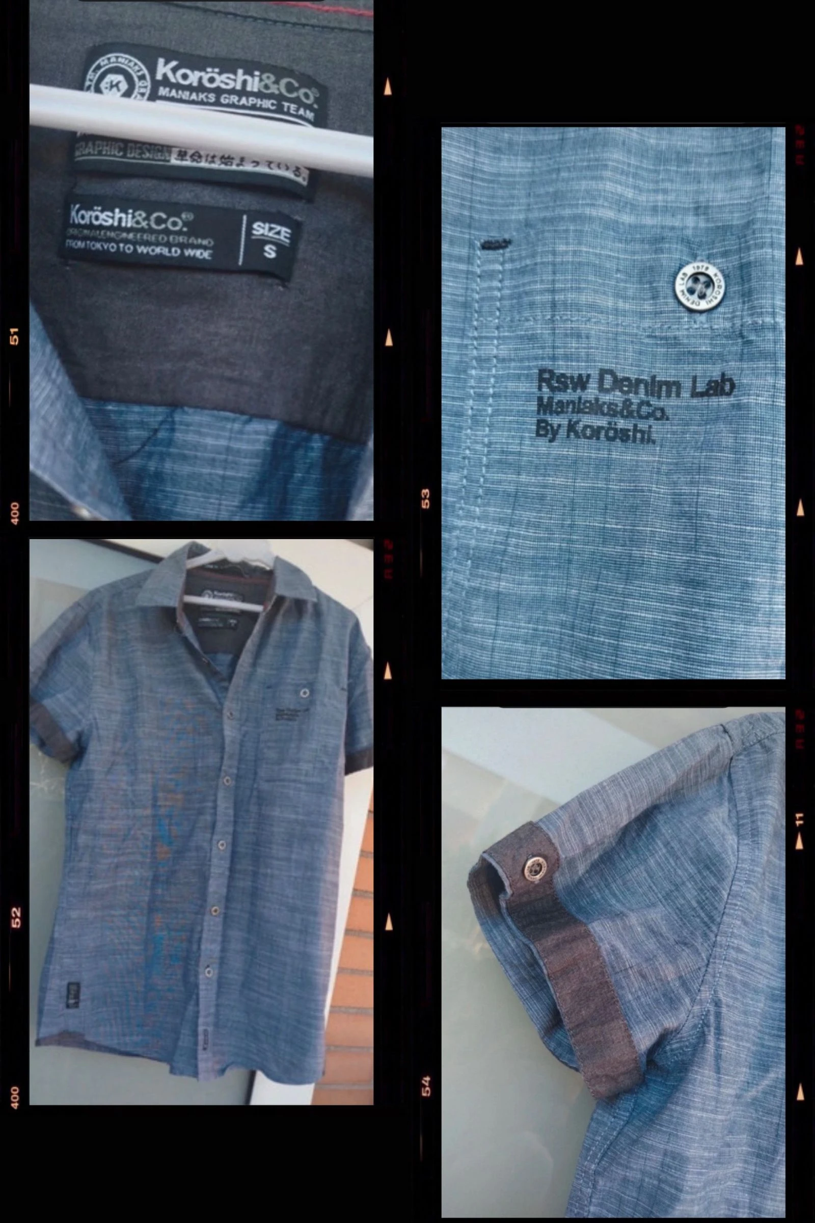 Camisa azul